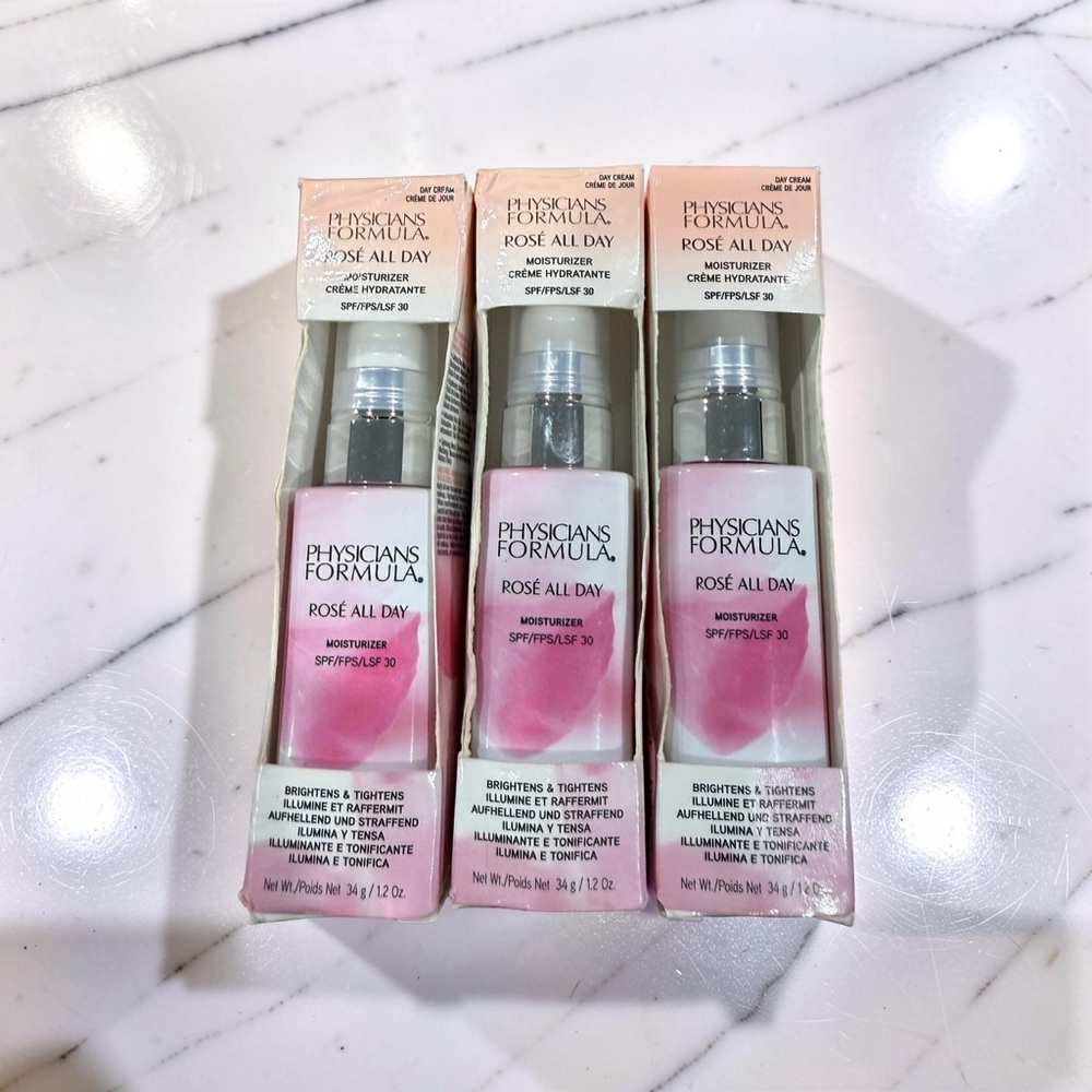 3 pack - Physicians Formula Rose All Day BNIB